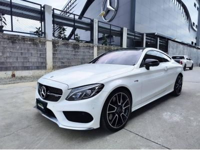 2018 Mercedes-Benz C43 3.0 AMG 4MATIC 4WD รถเก๋ง 2 ประตู รถสวยจัด ไมล์แท้ 2 หมื่น